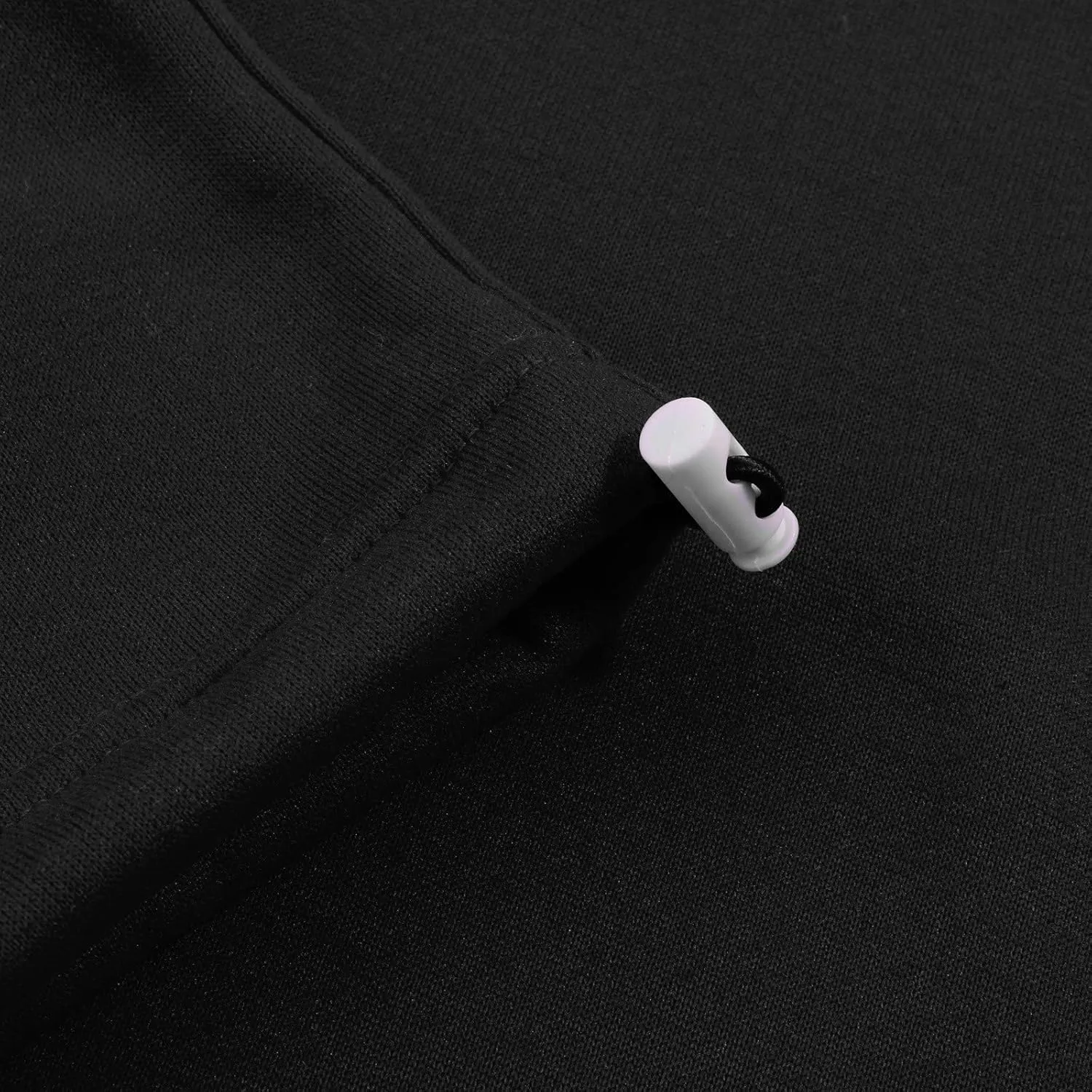 Baggy Cargo Pants Men Elastic Waist Open Bottom Sweatpants Loose Fit Lightweight Hiking Work Pants Multi Pockets