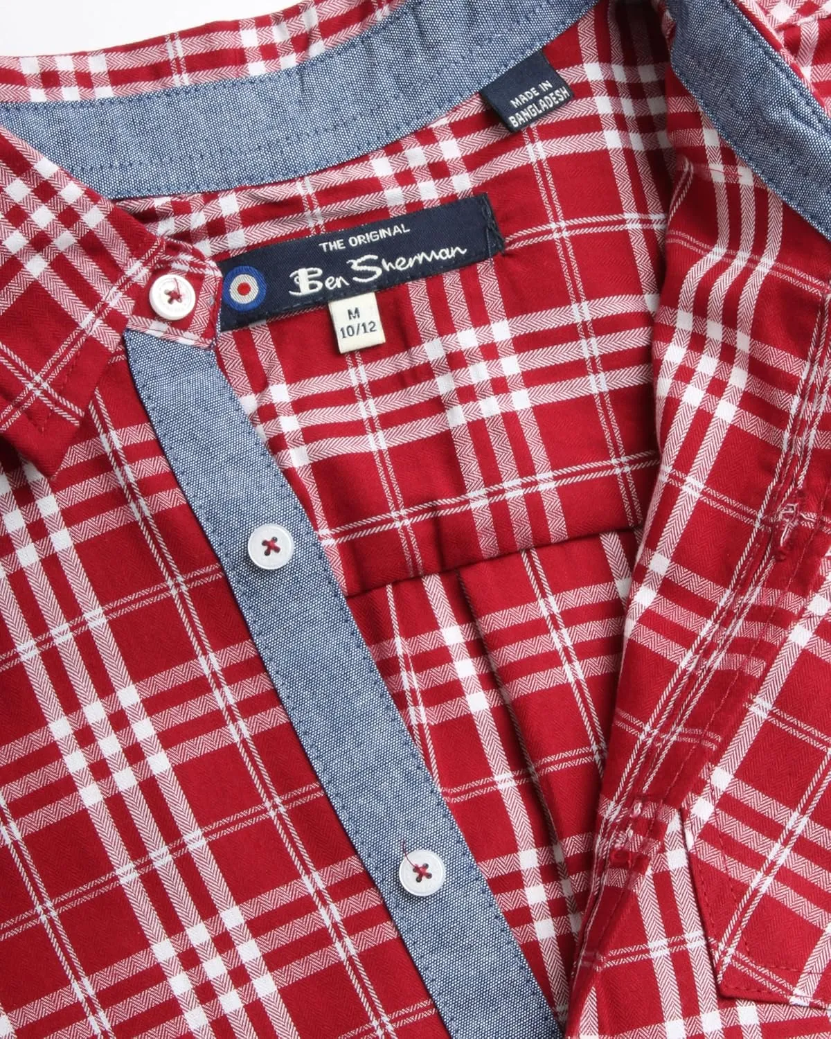 Ben Sherman Boys' Shirt - Casual Long Sleeve Button Down Collared Shirt  Button Down Shirt with Chest Pocket for Boys (8-18)
