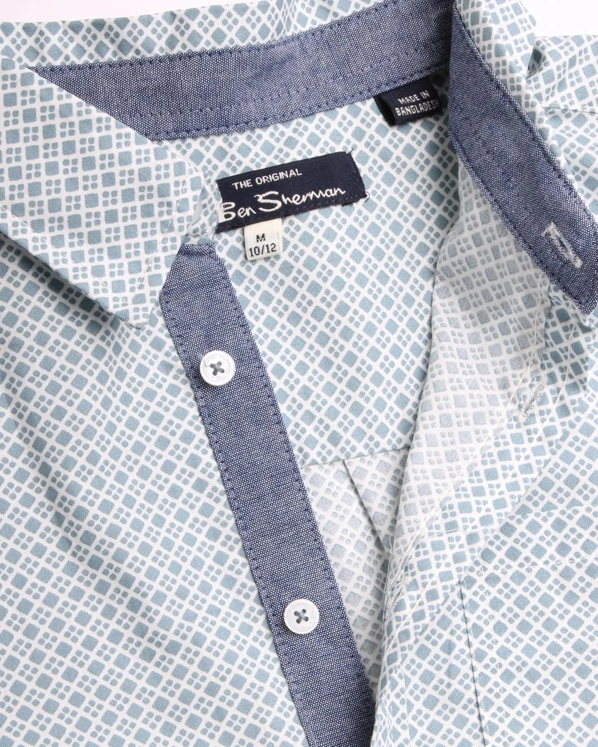 Ben Sherman Boys' Shirt - Casual Long Sleeve Button Down Collared Shirt  Button Down Shirt with Chest Pocket for Boys (8-18)