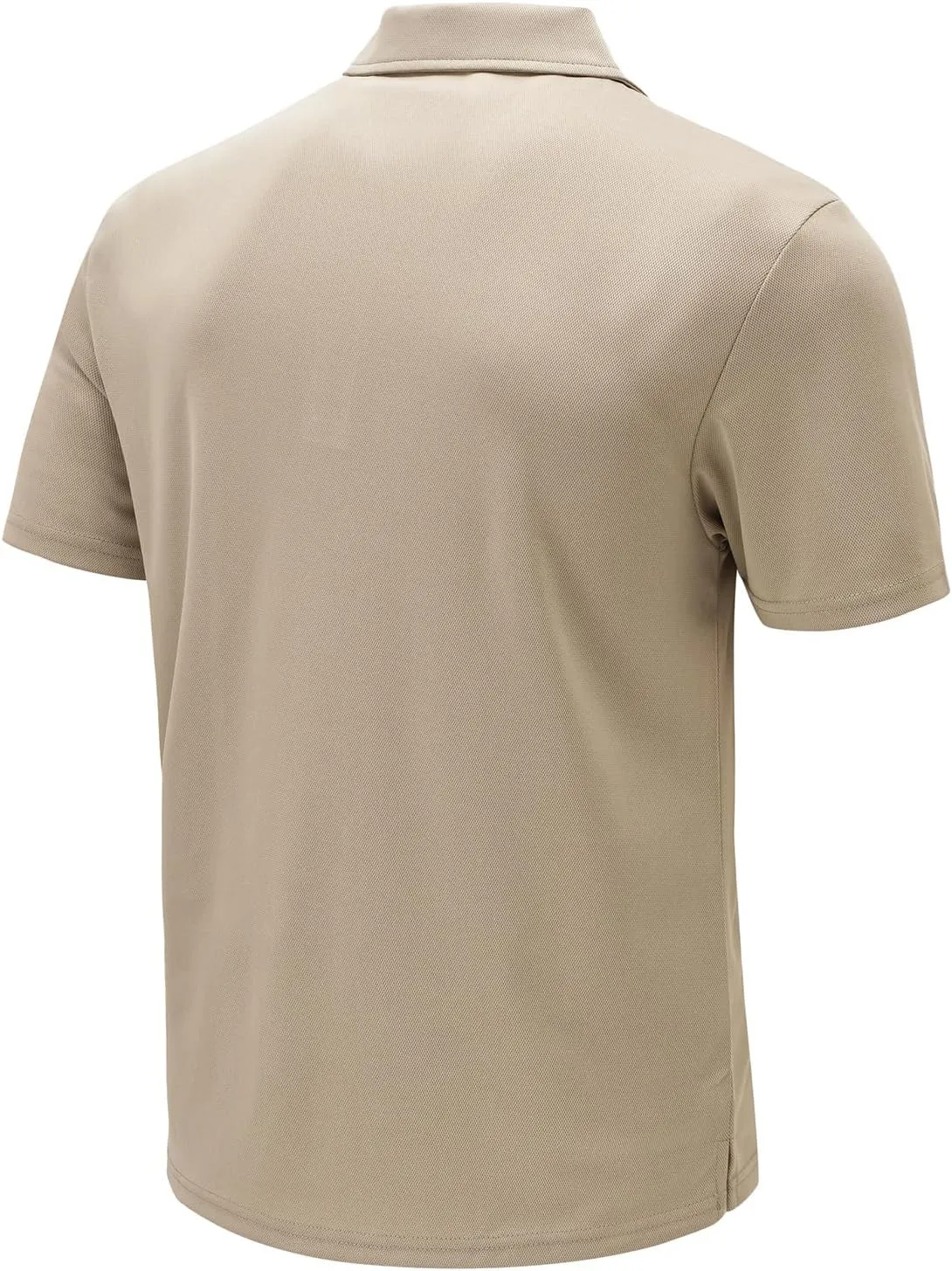 BGOWATU Men's Polo Shirts Short Sleeve Collared Golf Shirts Quick Dry Tennis Shirt Outdoor Sports Causal Shirts