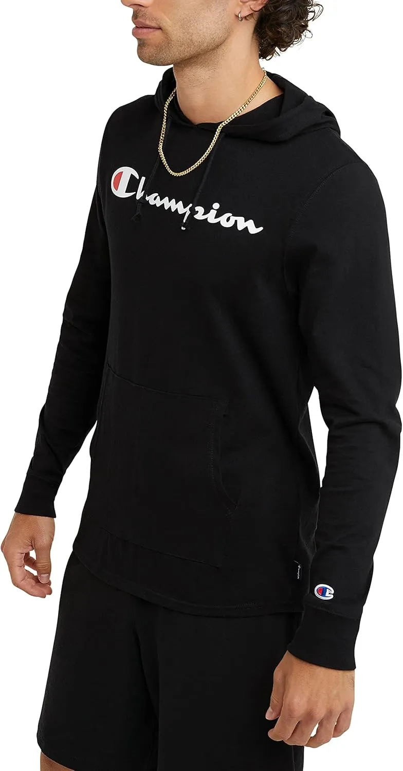 Champion Men's Long Sleeve T-Shirt Hoodie (Retired Colors)