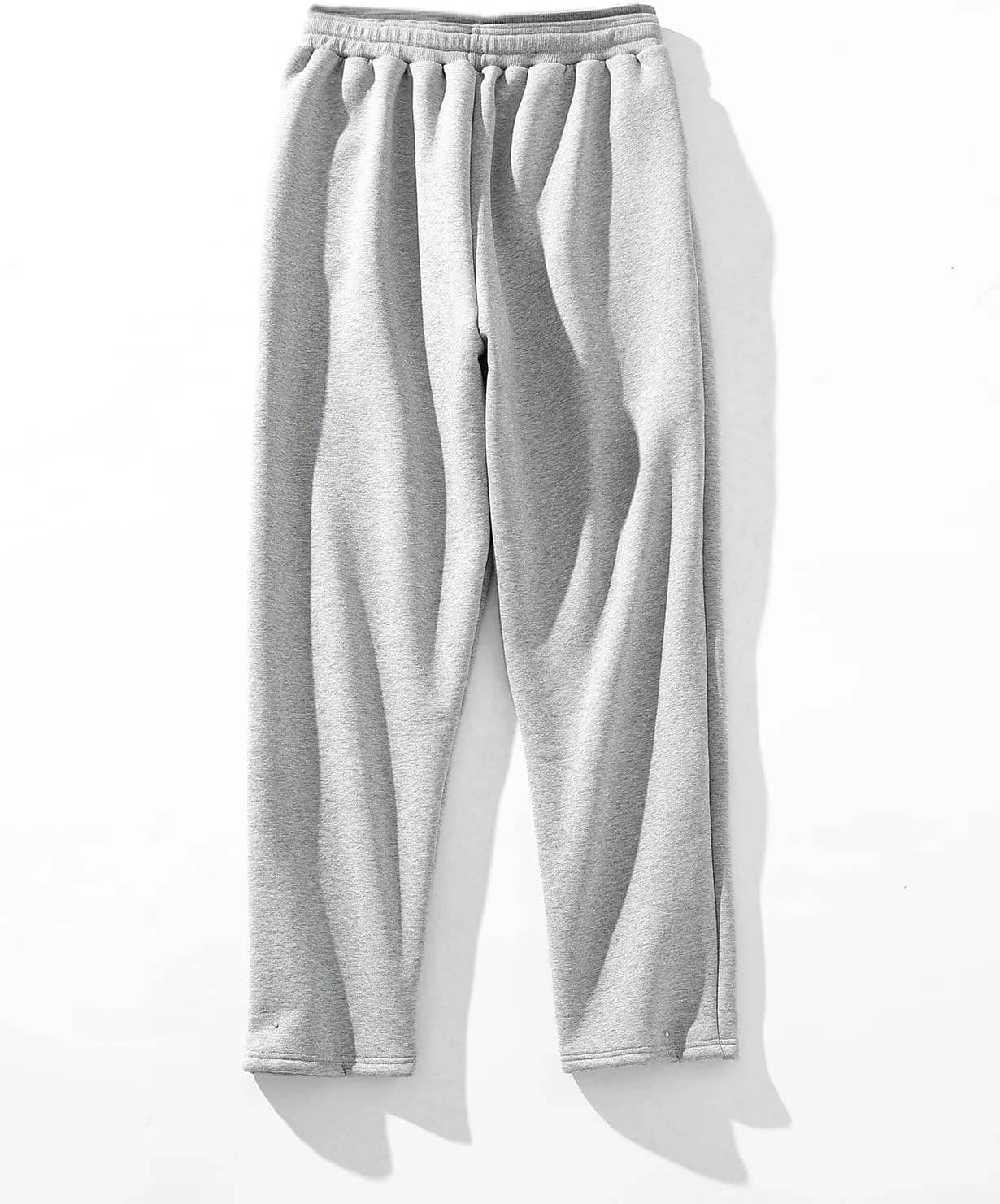 HeSaYep Men's Fleece Sweatpants Sherpa Lined Sweatpants Winter Warm Pants Lounge Athletic Pants with Pockets