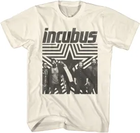 Incubus T Shirt Band Photo Star Mens Short Sleeve T Shirt 90s Music Vintage Style Graphic Tees