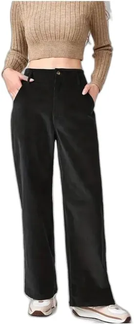 Jeans for Women High Waist Wide Leg Straight Pants, Spring Fall Fashion Walking Jogger Pants, Sweatpants with Pockets