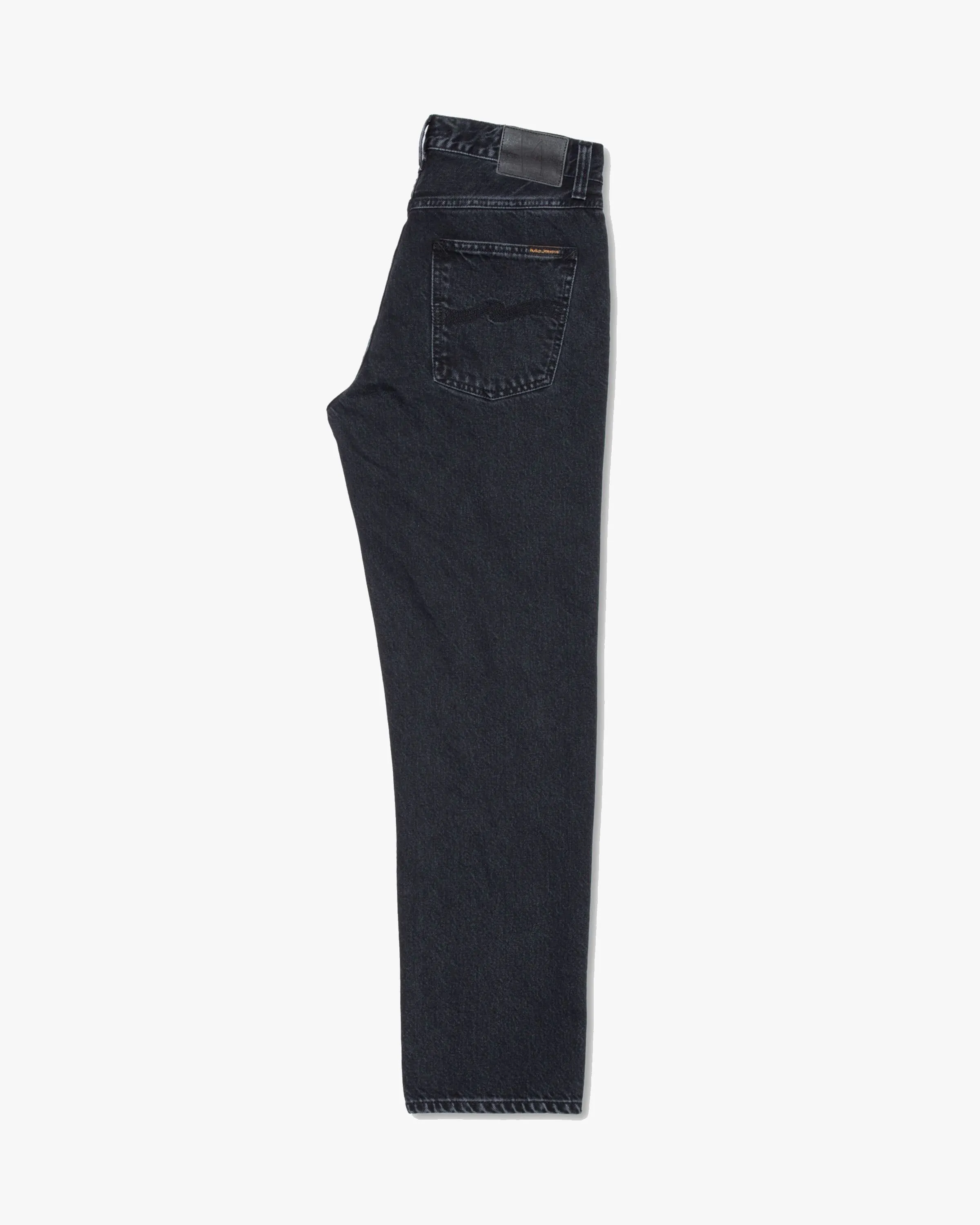 Nudie Rad Rufus Regular Straight Mens Jeans - Black Vintage
