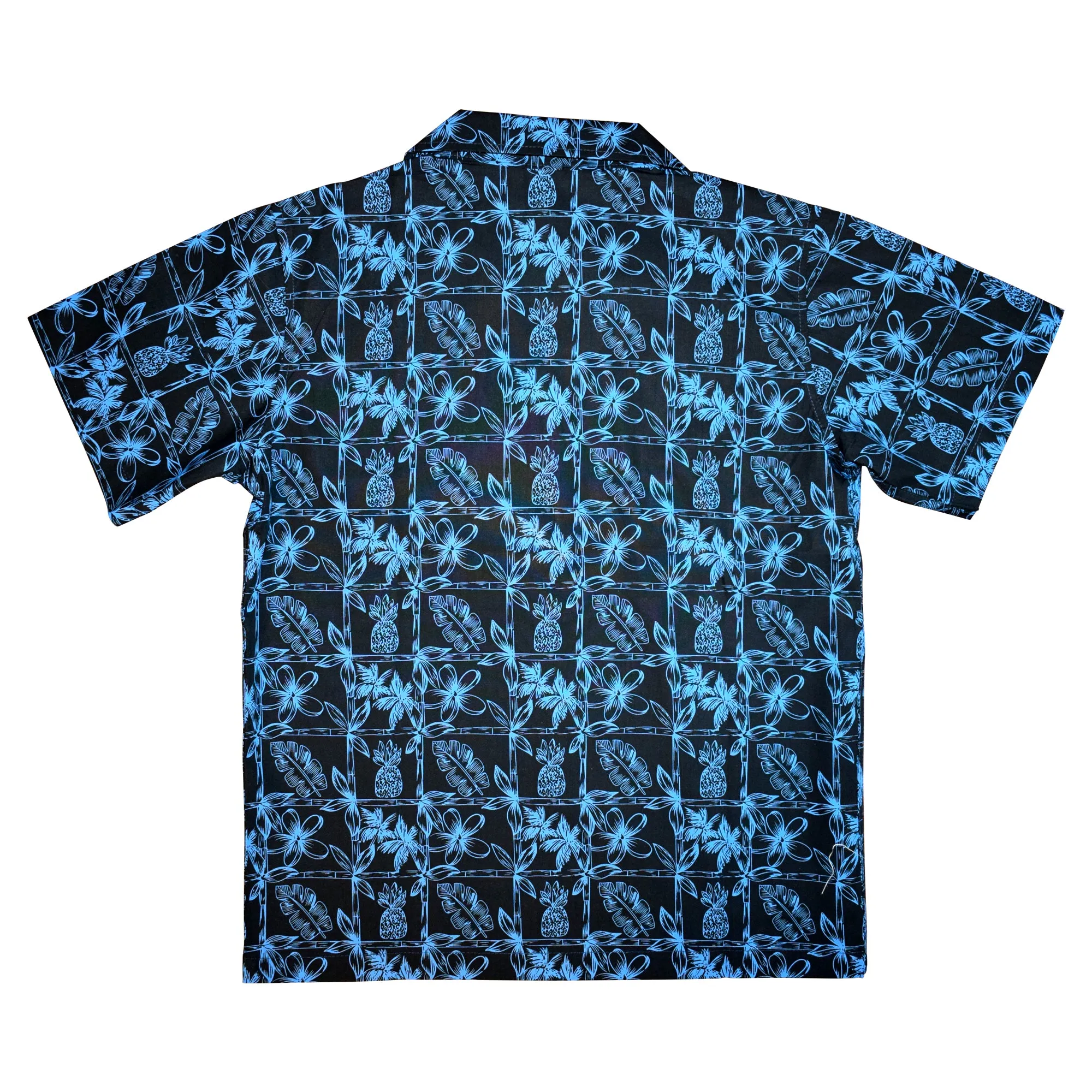Pineapple Block Boy's Shirt