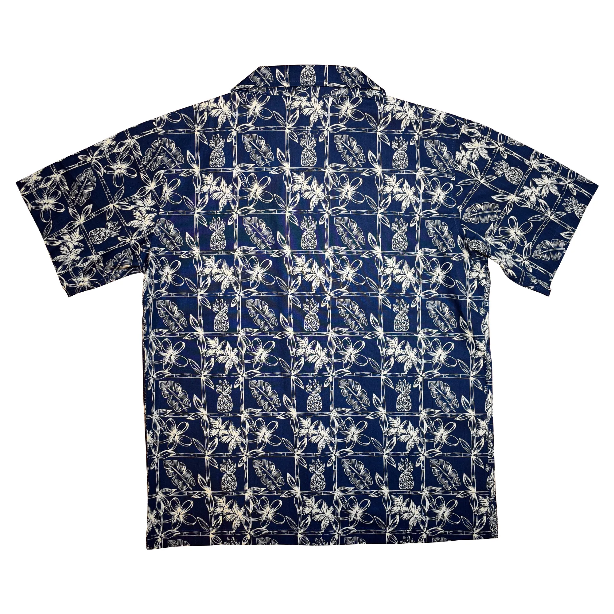 Pineapple Block Boy's Shirt