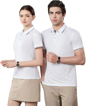 Polo Shirts for Men Moisture Wicking Men's Golf Shirts Casual Dry Fit Sleeve Short Polo Shirts