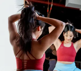 Ruby Red sports top