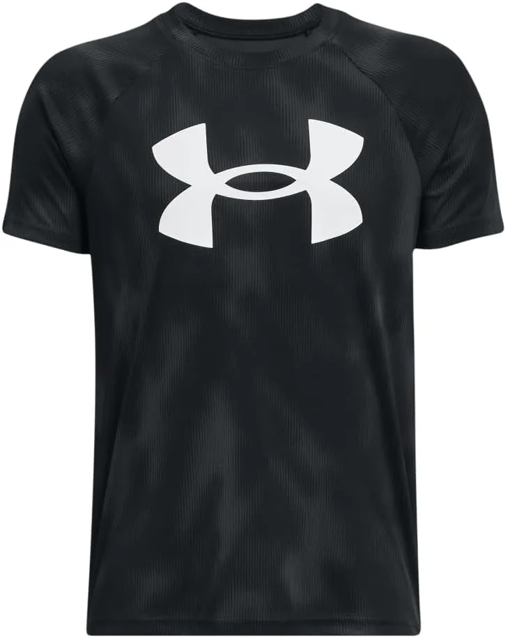 Under Armour Boys' Tech Big Logo Printed Short-Sleeve T-Shirt