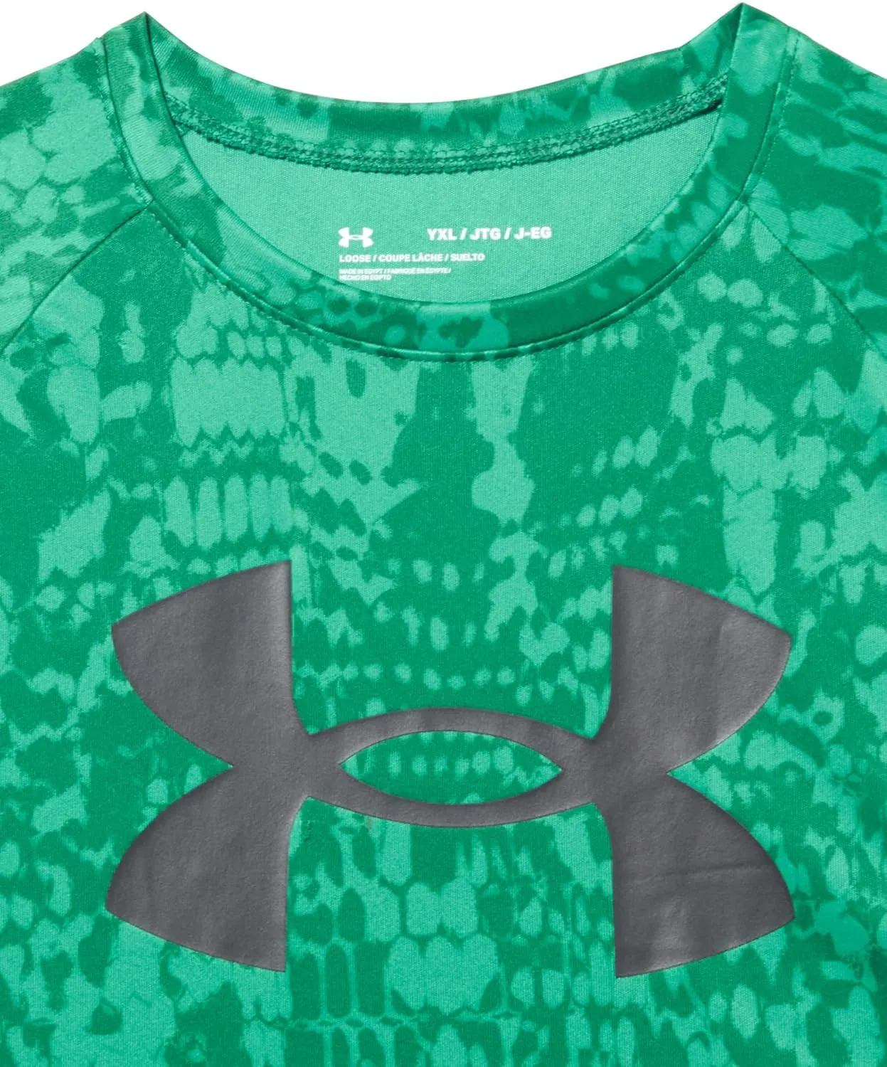 Under Armour Boys' Tech Big Logo Printed Short-Sleeve T-Shirt