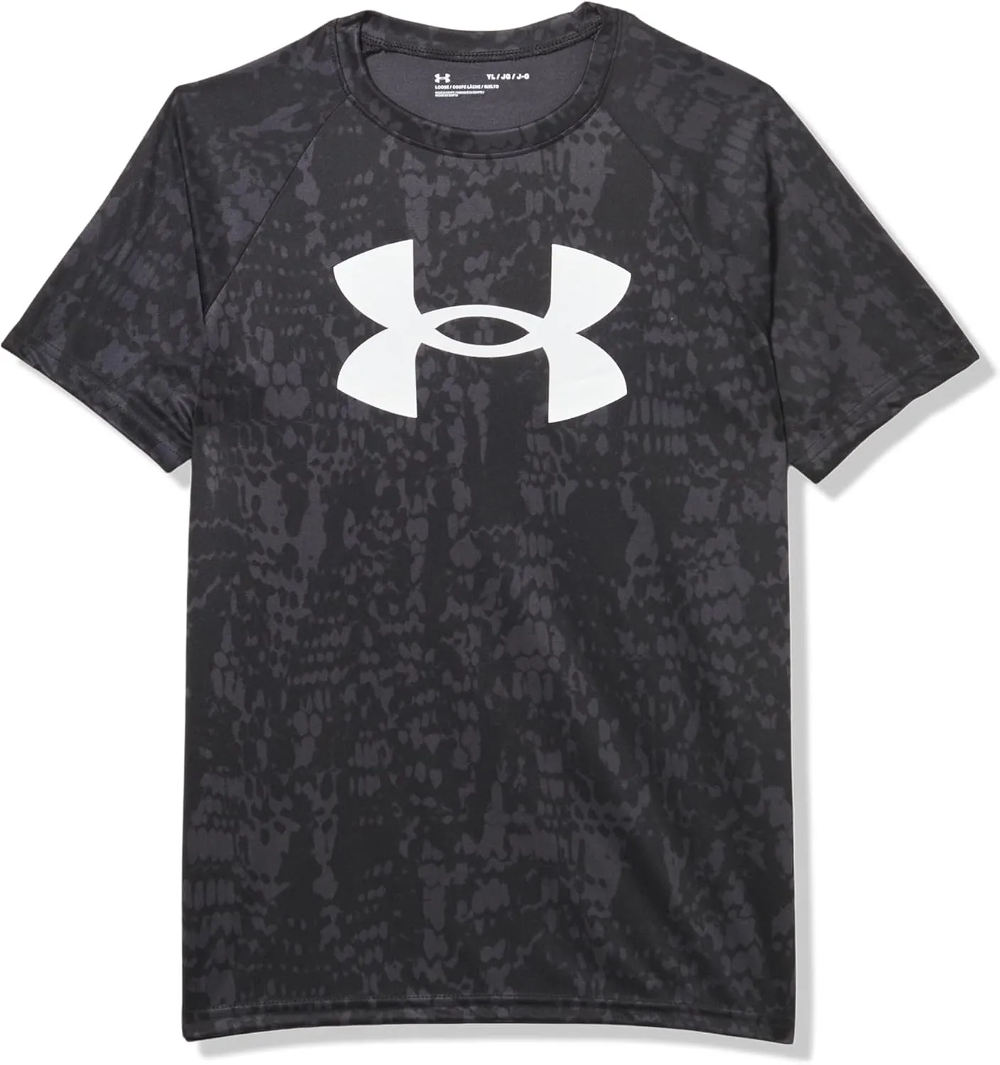 Under Armour Boys' Tech Big Logo Printed Short-Sleeve T-Shirt