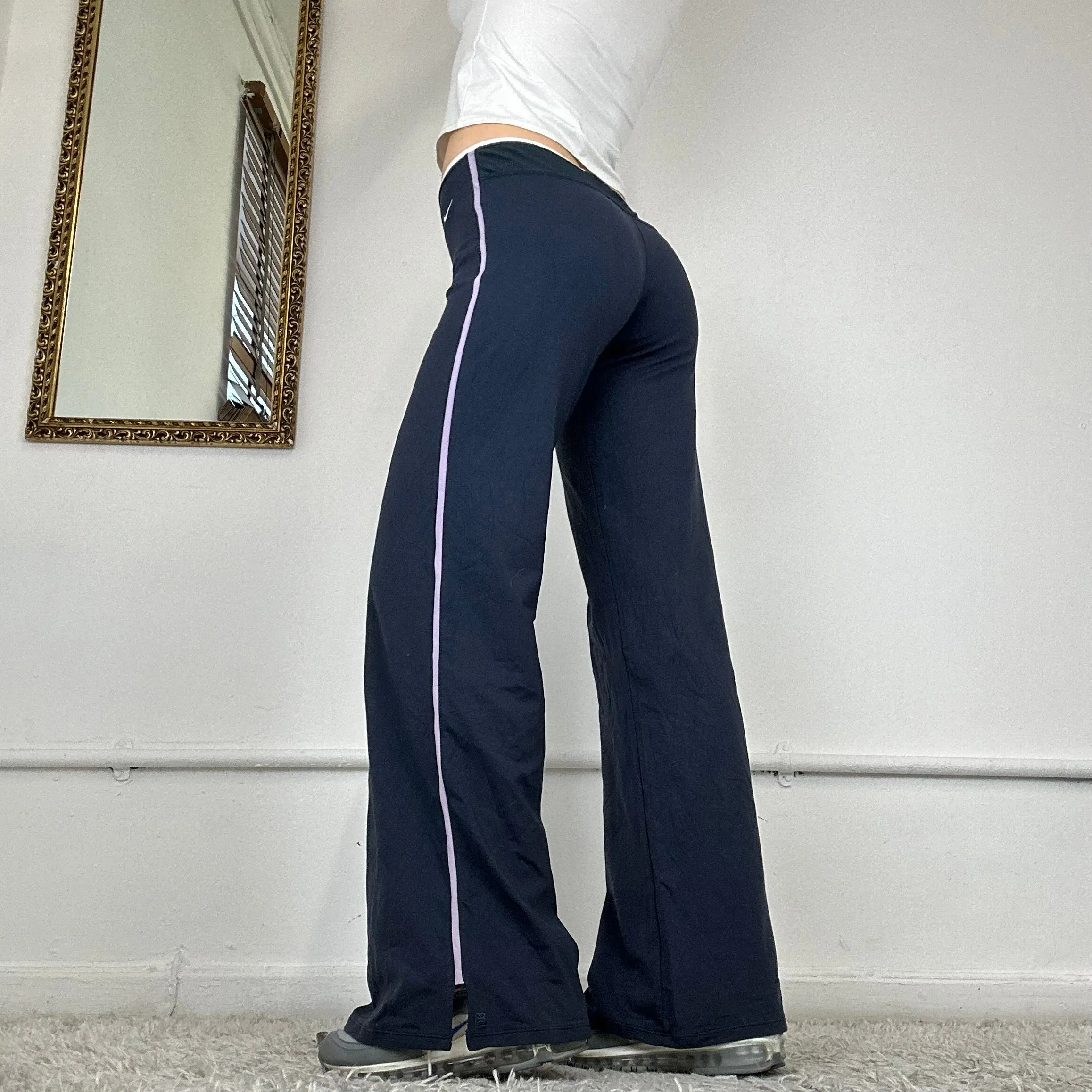 wide leg nike yoga pants
