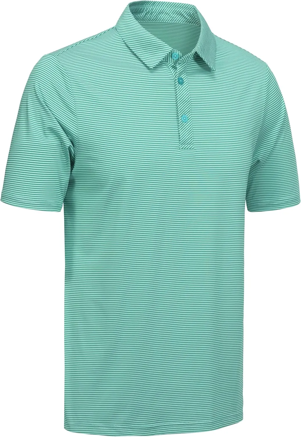 ZTN Mens Polo Shirts - Summer UV50  Moisture Wicking Golf Shirts Quick-Dry Sports Polo Shirts Activewear